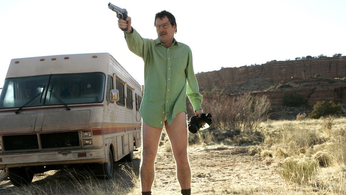 Walter White (Bryan Cranston) - Breaking Bad_Season 1, Episode 1_"PIlot" - Photo Credit: Doug Hyun/AMC
