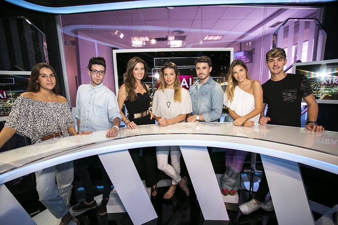 Silvia Martínez, Tomas Moraga, Esther Collado, Alyson Eckmann, Guillermo Matínez, Flora González y Asier Montaño de Xtra!